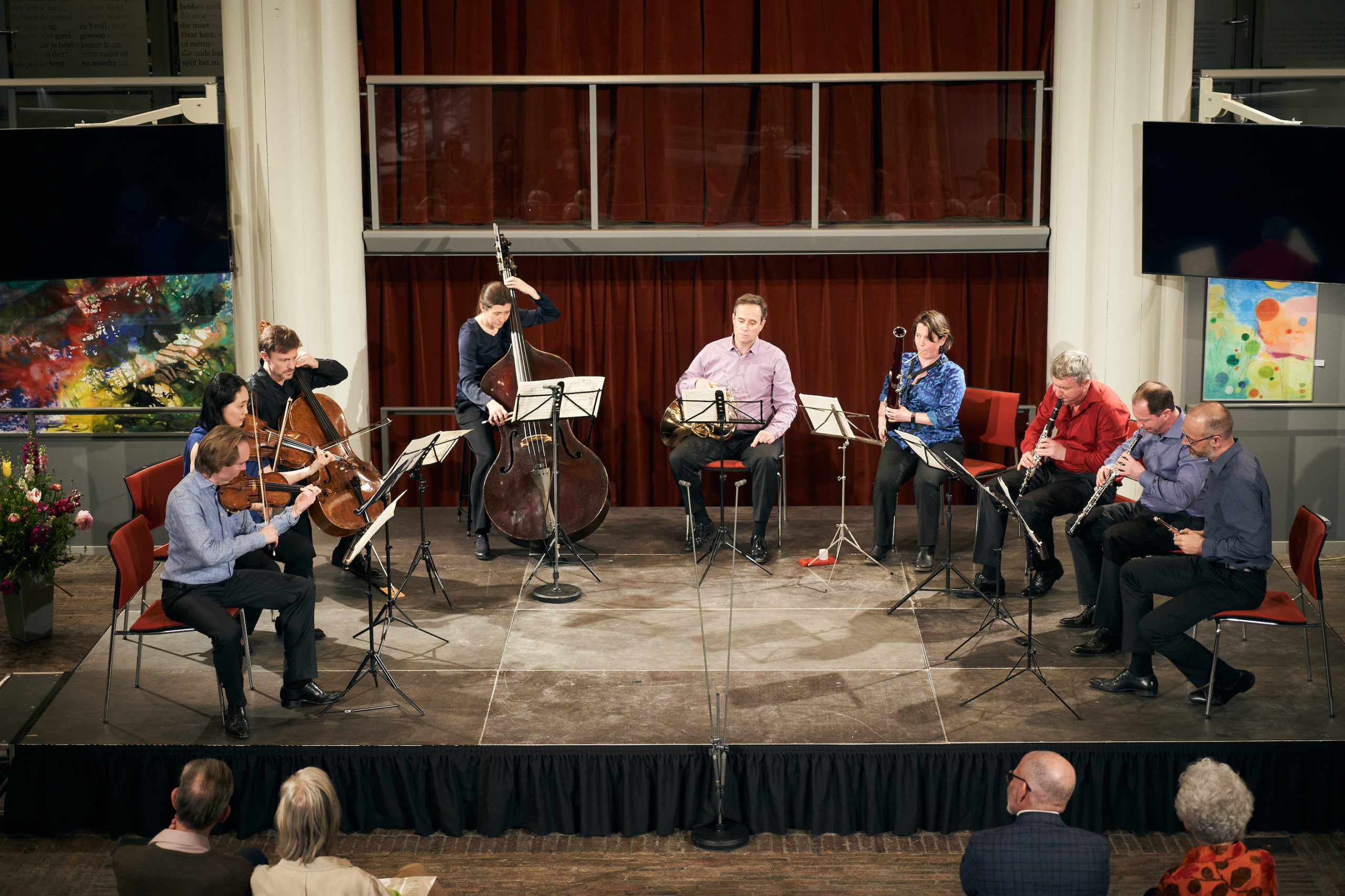 Spohr Nonet - Remembrance Concert 24 March 2022, Amstelkerk, Amsterdam (Photo: Eduardus Lee)
