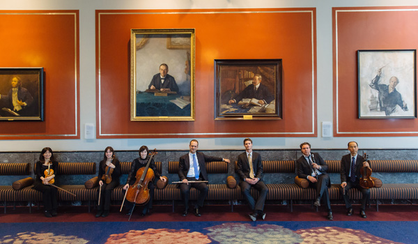 Musica Reale musicians for the Japan Tour 2015 (Photo: Seth Carnill) (Photographed in the Concertgebouw, Amsterdam)